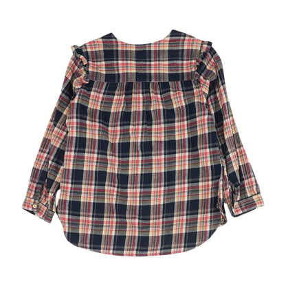 Navy Plaid T-Shirt