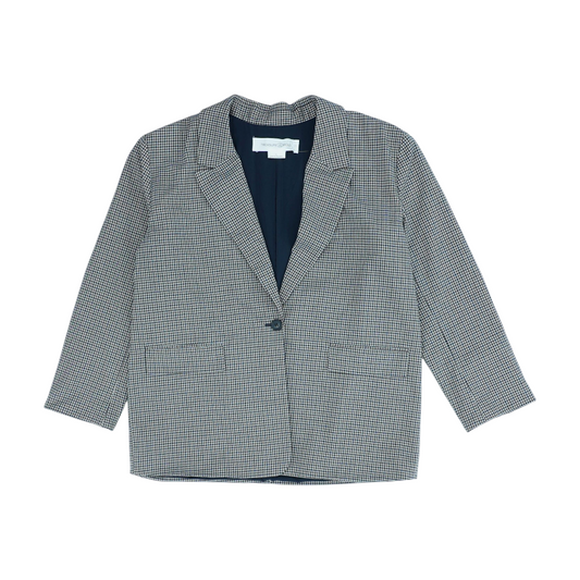 Brown Houndstooth Blazer
