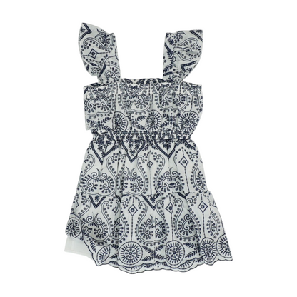 White Floral Dress
