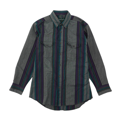 Vintage Multi Striped Long Sleeve Button Down