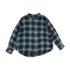 Blue Plaid Flannel Button Down