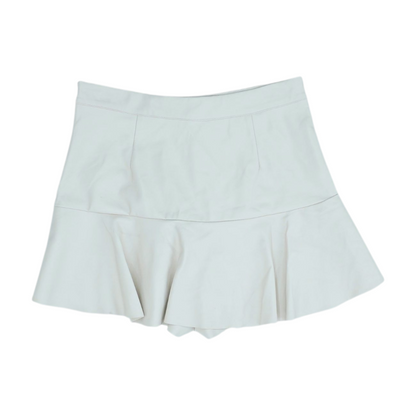 Beige Mini Skirt