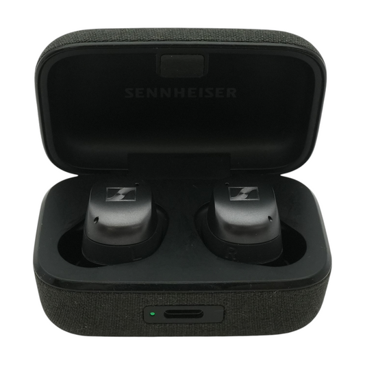 Sennheiser Gray Momentum True Wireless 4 Wireless Earbuds – Image 1
