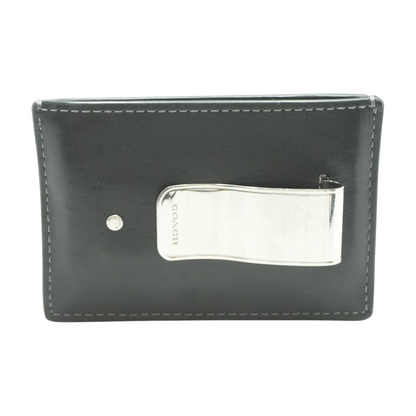 Black Money Clip Wallet