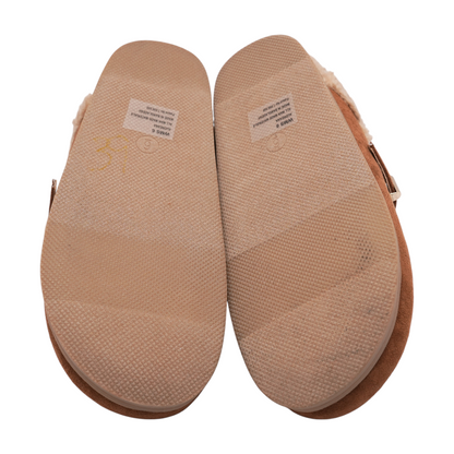 Brown Slip-On Flats