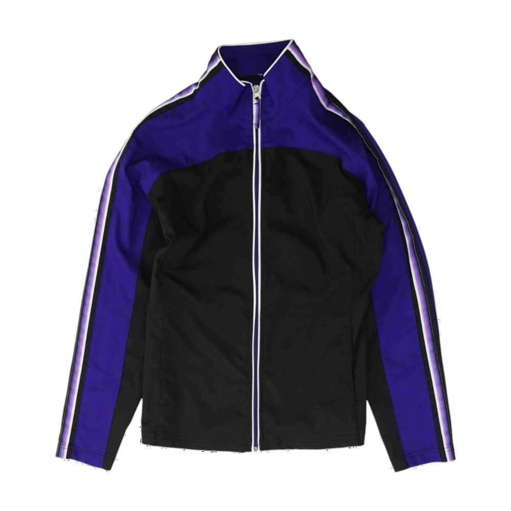 Purple Color Block Active Jacket