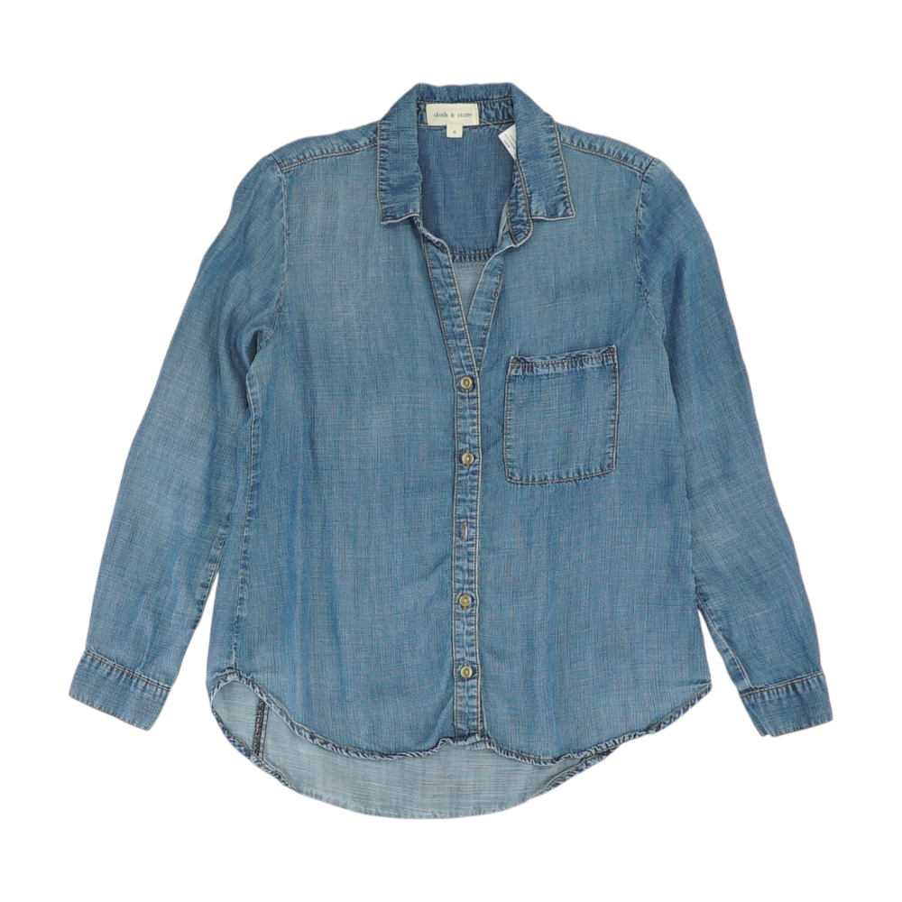 Blue Button Down