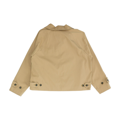 Tan Solid Jacket