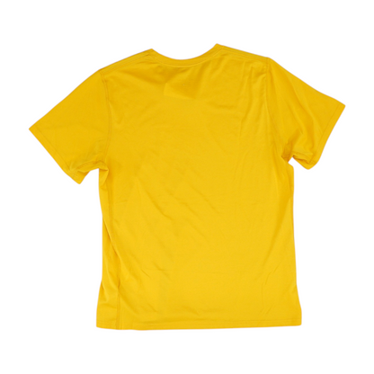 Yellow Solid Active T-Shirt