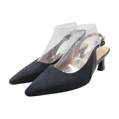 Navy Pump Heels