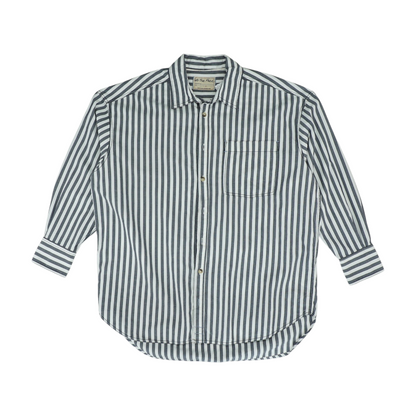 White Striped Button Down