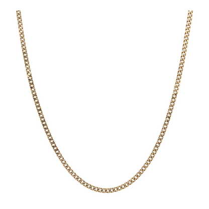 14K Yellow Gold Chain Necklace