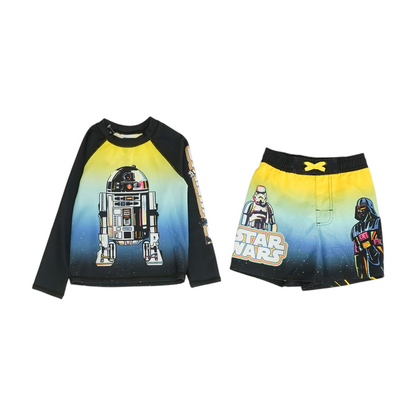 Multi Graphic Swim Set