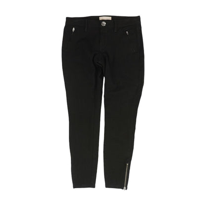 Black Solid Low Rise Skinny Leg Jeans
