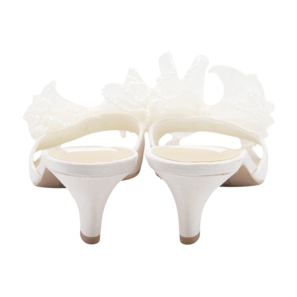 Dolce Vita White Heels – Image 3