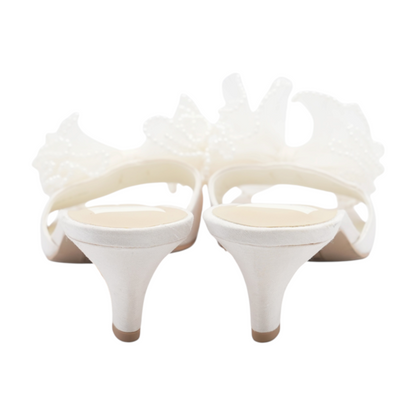 Dolce Vita White Heels – Image 3