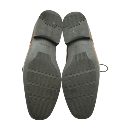 Brown Lace-Up Dress Shoes