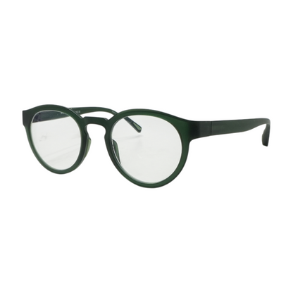 Green Callum W Round Prescription Eyewear