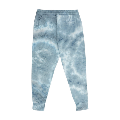 Blue Tie-Dye Regular Pants