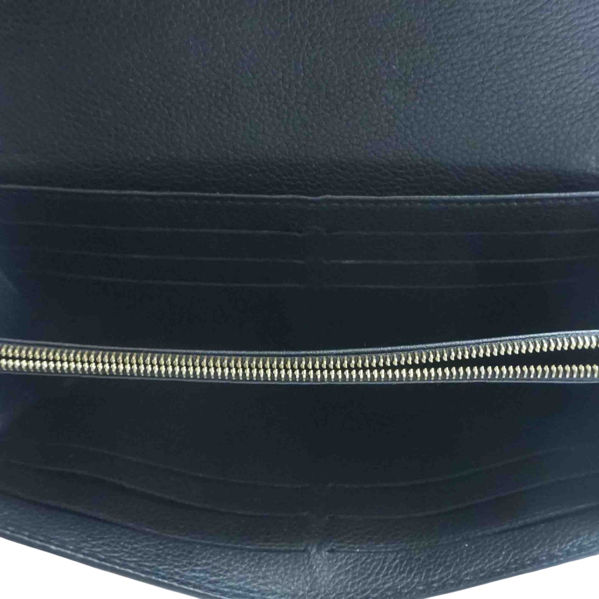 RFID Sarah Wallet in Black Monogram Empreinte Leather