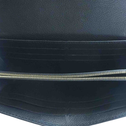 RFID Sarah Wallet in Black Monogram Empreinte Leather
