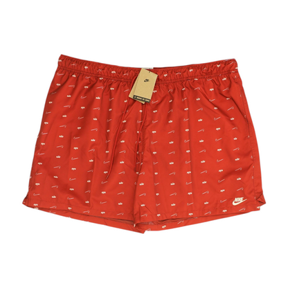 Nike Maroon Print Swim Bottom – Image 1