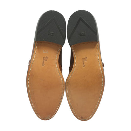 Brown Leather Monk Strap Dress Shoes