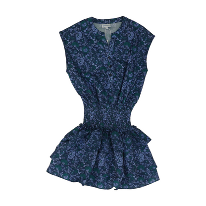 Navy Floral Dress