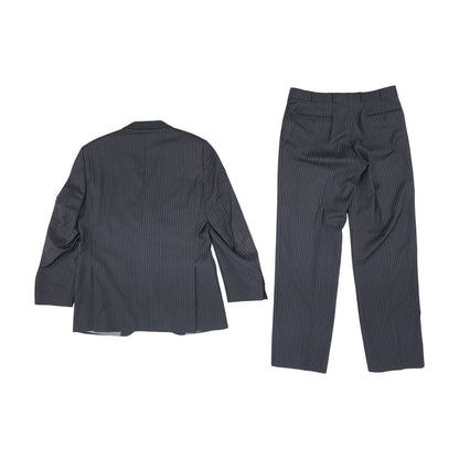 Charcoal Striped 2pc Suit