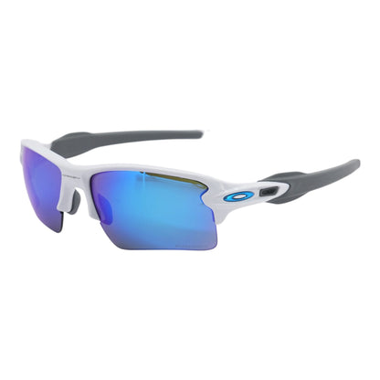 White Flaked Sport Sunglasses