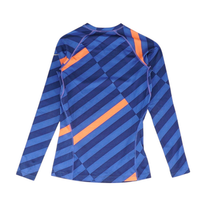 Navy Striped Active T-Shirt