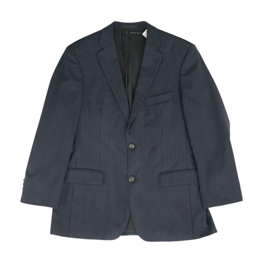 Navy Striped Sport Coat