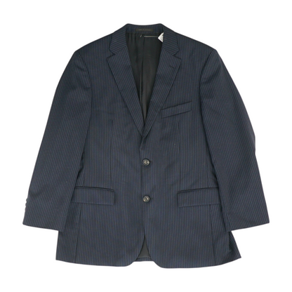 Navy Striped Sport Coat