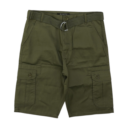 Green Cargo Shorts