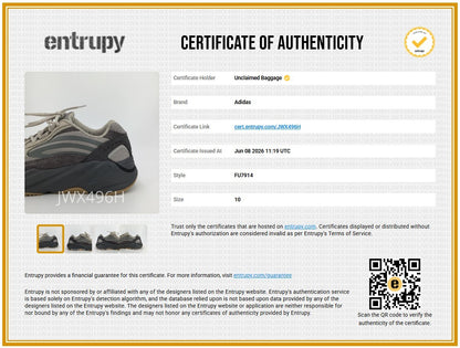 Tephra Yeezy Boost 700 V2 Low-Top Athletic Shoes