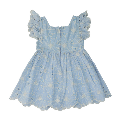 Blue Floral Dress