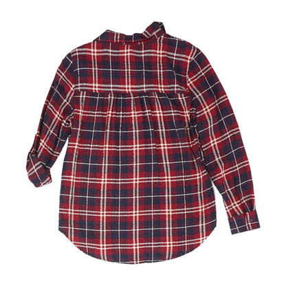 Maroon Plaid Button Down
