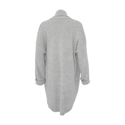 Gray Cardigan Sweater
