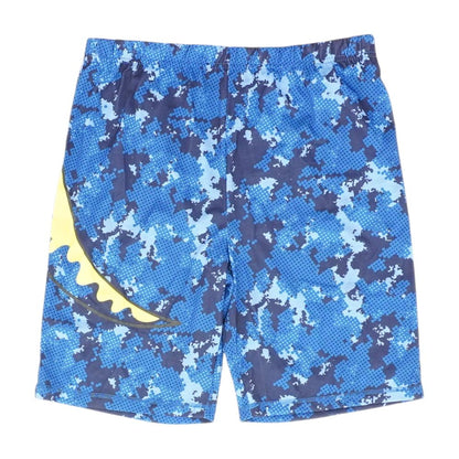 Blue Camo Active Shorts