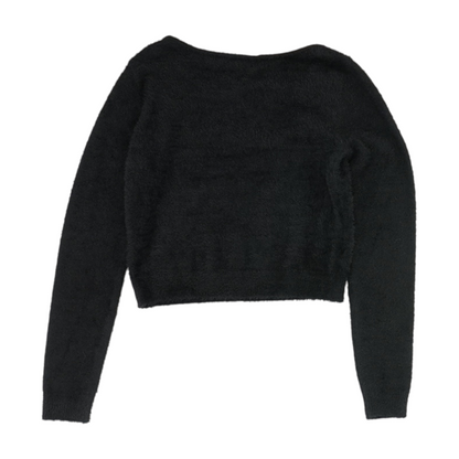 Black Pullover Sweater
