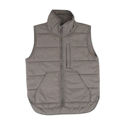 Brown Solid Vest