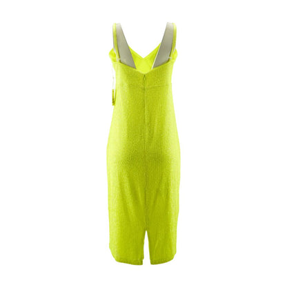 Neon Yellow Midi Dress