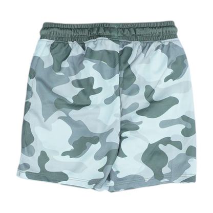 Green Camo Active Shorts