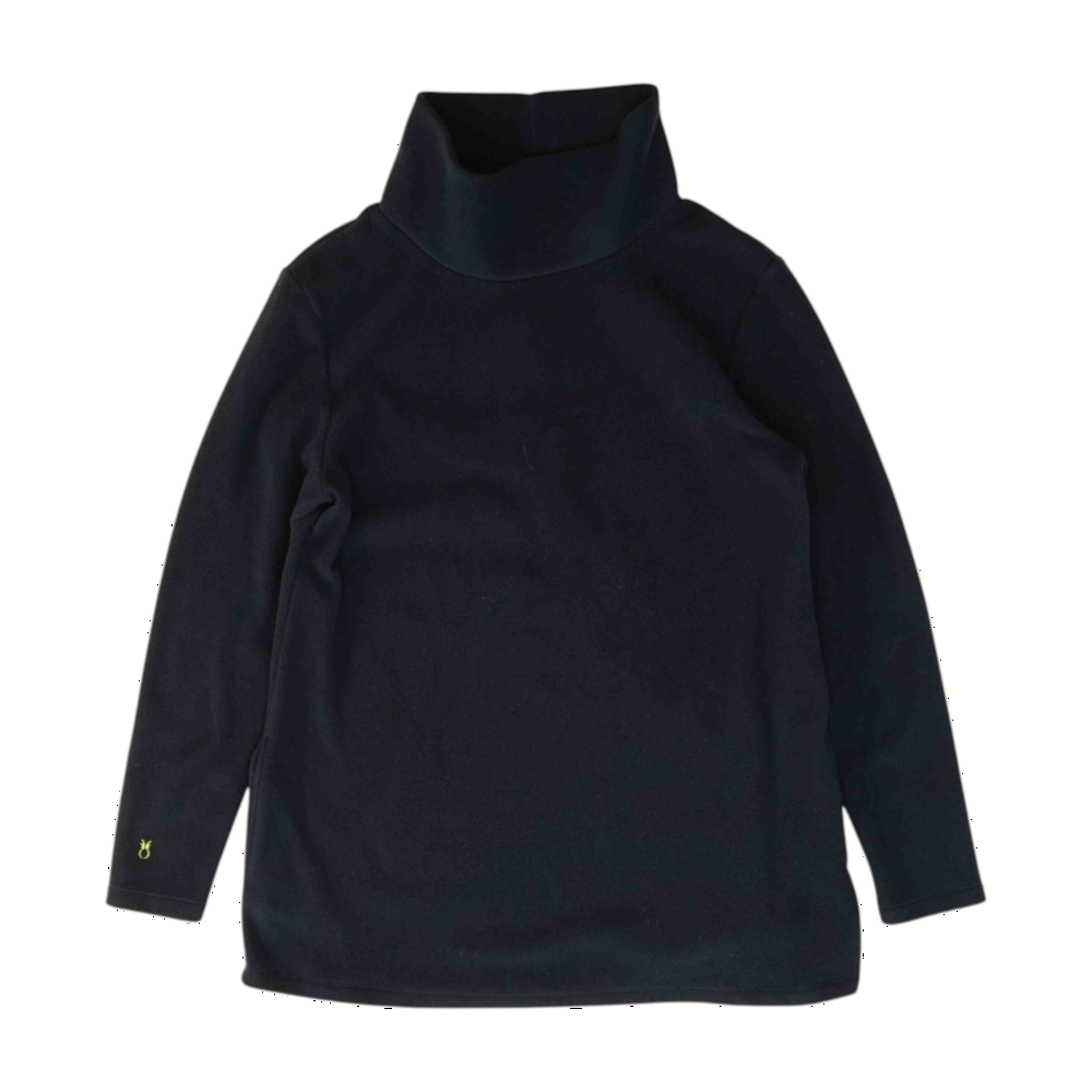 Navy Solid Sweatshirt Pullover