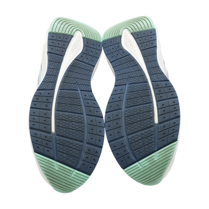 White Low-Top Athletic Shoes