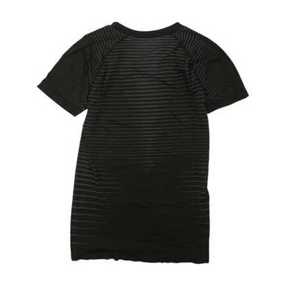 Black Striped Active T-Shirt