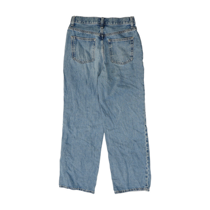 Blue Wide Leg Jeans