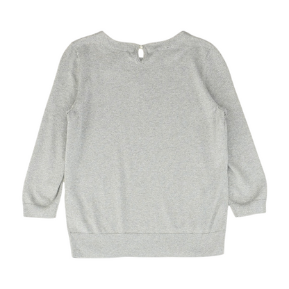 Silver Pullover Sweater