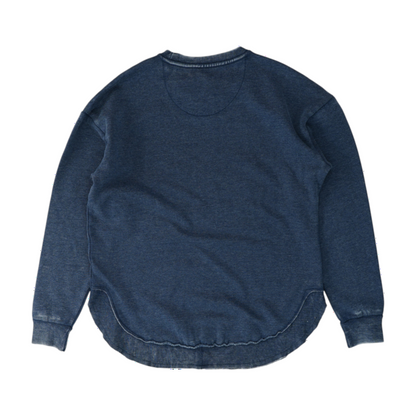 Navy Auburn Tigers Solid Sweatshirt Pullover