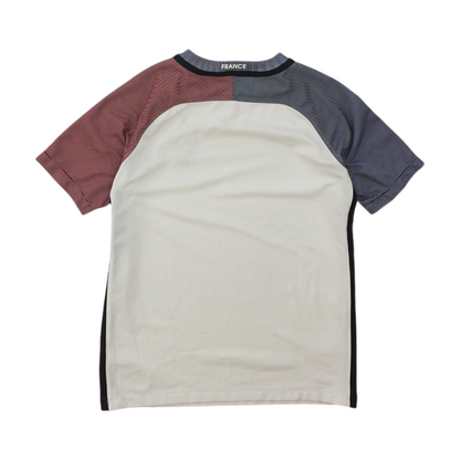 White France Color Block Active T-Shirt